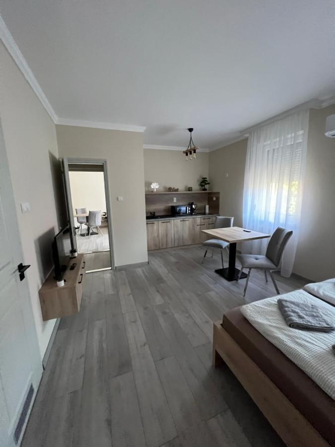 Alina Apartmanok Hajdúszoboszló Buitenkant foto