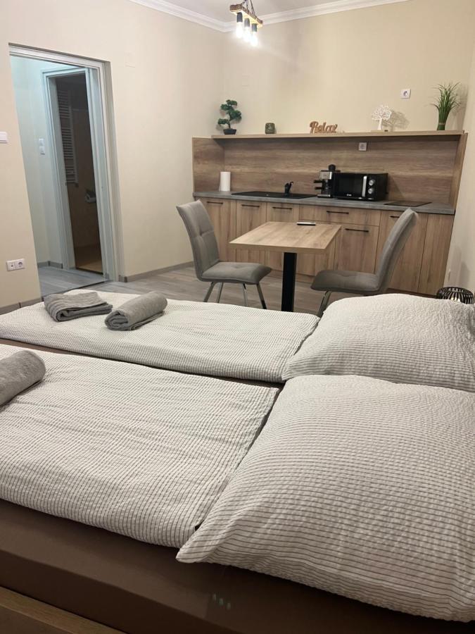 Alina Apartmanok Hajdúszoboszló Buitenkant foto